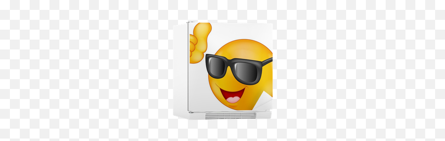Smiling Emoticon Wearing Sunglasses - Keep A Little Bit Attitude In Your Pocket Emoji,Sunglass Emoticon