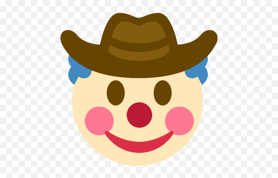 Clowncowboy - Clown Emoji Twitter,Cowboy Emoji Meme