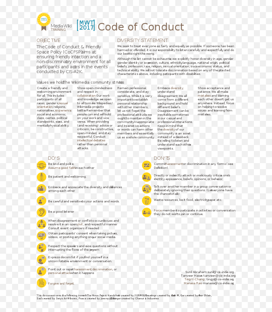 Mwt Code Of Conduct - Screenshot Emoji,Dont Forget Emoji