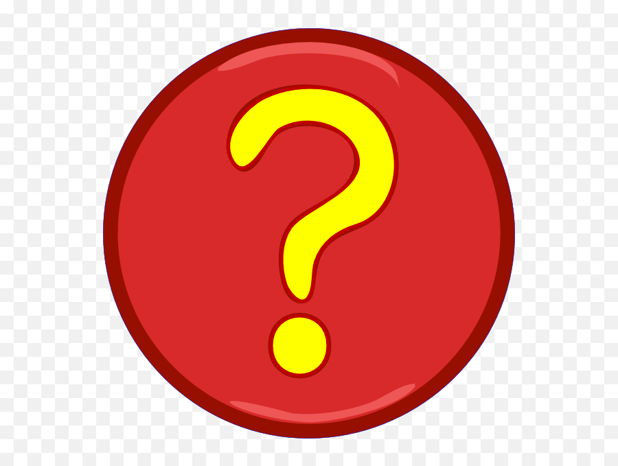 Question Mark In Circle Clipart - Question Mark Circle Clipart Emoji,Red Question Mark Emoji