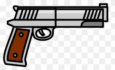 Outlined Firearm - Gun Clipart Png Emoji,Gun Emoji Change