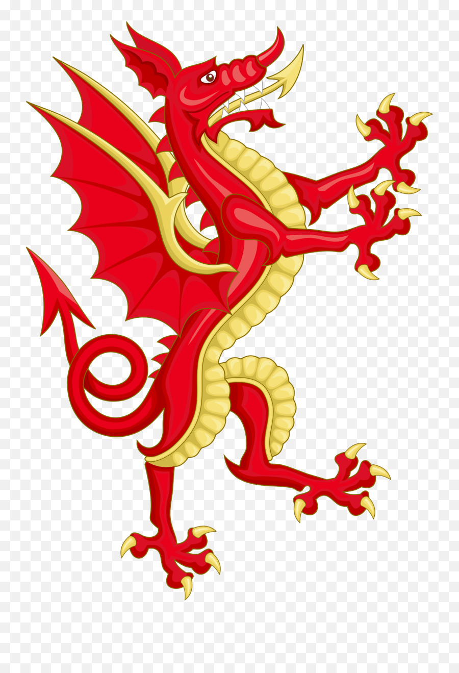 Welsh Dragon Png 7 Png Image - Cadwallader Coat Of Arms Emoji,Welsh Dragon Emoji