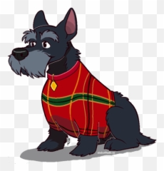 Terrier Drawing Scottish Transparent u0026 PNG Clipart Free - Lady And The Tramp Jock Png Emoji