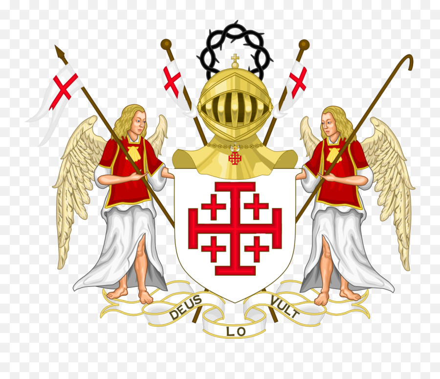 Deus Vult - Equestrian Order Of The Holy Sepulchre Of Jerusalem Emoji,Deus Vult Emoji