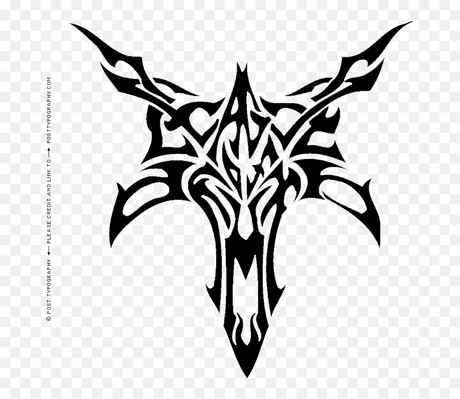 Gothic Tattoos Transparent - Heavy Metal Emoji,Goth Emojis