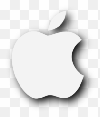 White Apple Icon at GetDrawings Free download - Transparent Png Emoji