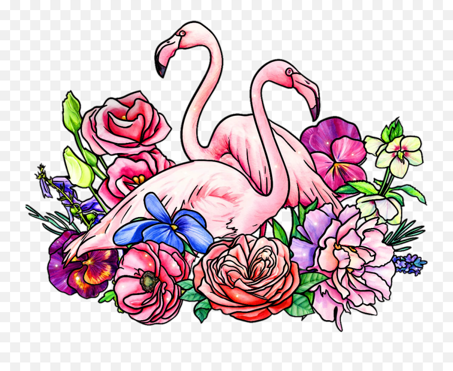 The Newest Flamenca Stickers On Picsart - Greater Flamingo Emoji,Flamenca Emoji