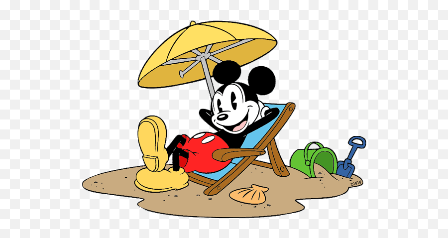 Classic Mickey Mouse Clip Art 2 Disney Clip Art Galore - Mickey Mouse On The Beach Emoji,Mickey Mouse Emoticon