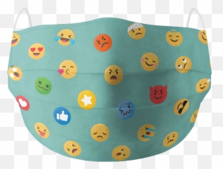 Emojis Cotton Face Mask Free Size Unisex u2013 soxytoes - Handbag Style