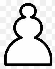 Clip Art Chess Pieces - Clipartsco White Pawn Emoji