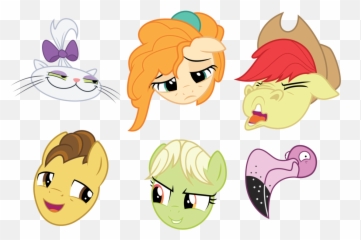 Pony Emoji Volume Four - Grand Pear And Granny Smith Deviantart,Pony Emoji