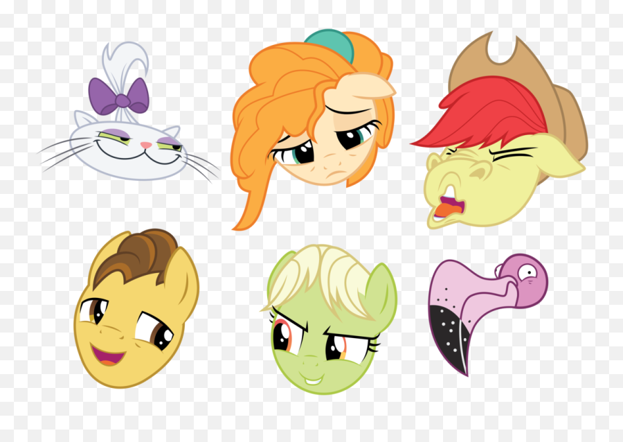 Pony Emoji Volume Four - Grand Pear And Granny Smith Deviantart,Pony Emoji