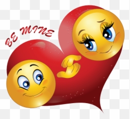 Be Mine Smileys - Happy Valentines Day Princess Emoji