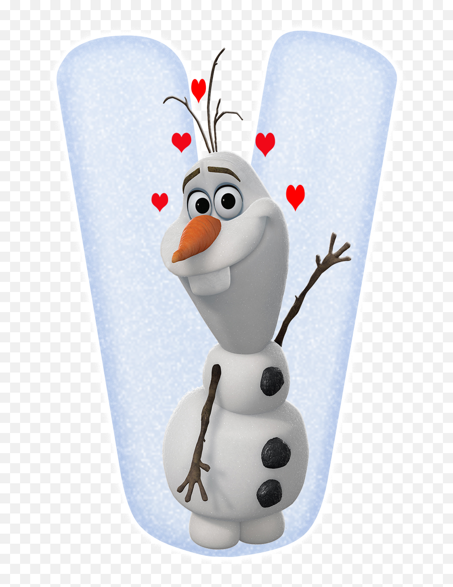 Amoroso Alfabeto De Olaf - Frozen Happy Birthday Olaf Emoji,Bizcochos De Emoji