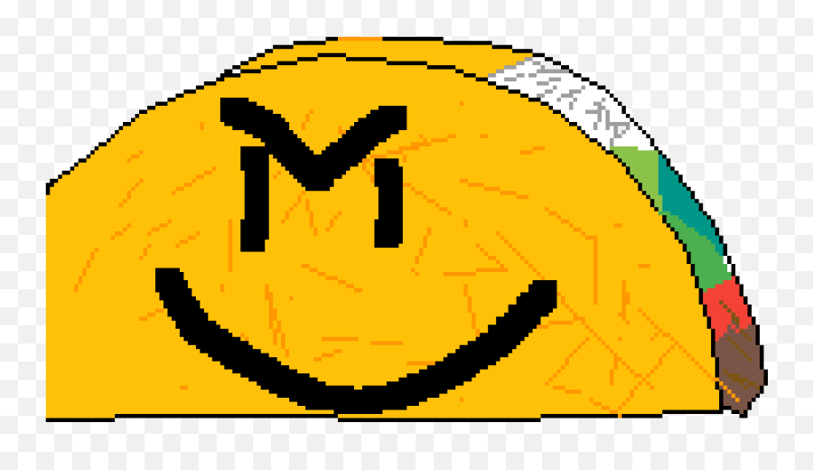 Pixilart - Smiley Emoji,Taco Emoticon
