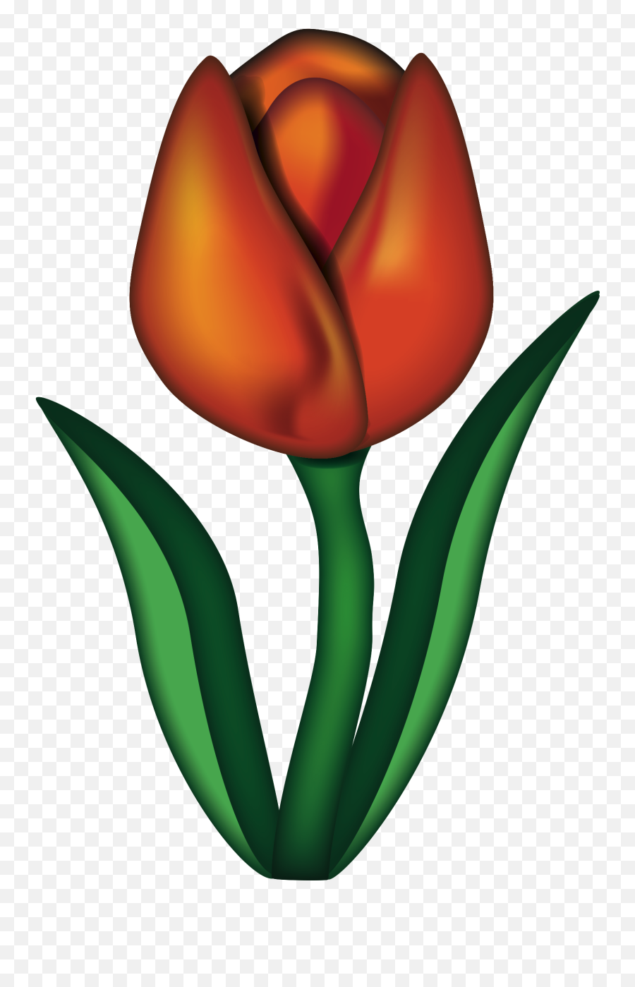 Emoji - Tulip,Tulip Emoji
