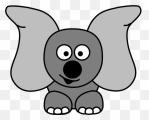 Download Free Photo Of Jug Ears Elephant Dumbo Ears Grey - Cartoon Hippopotamus Clipart Free Emoji,Easter Island Head Emoji