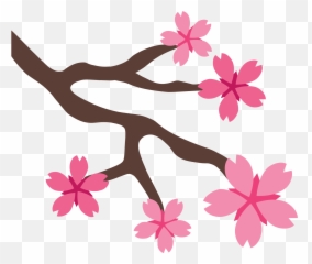 Sakura Flower Png Transparent - Cherry Blossom Icon Png Emoji,Japanese Emoji Flower