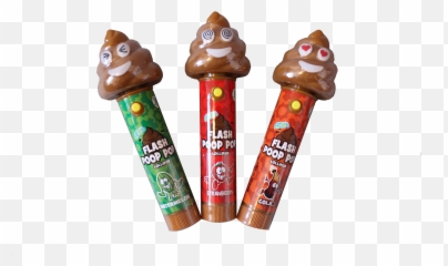 Crazy Candy Factory Flash Poop - Emoji