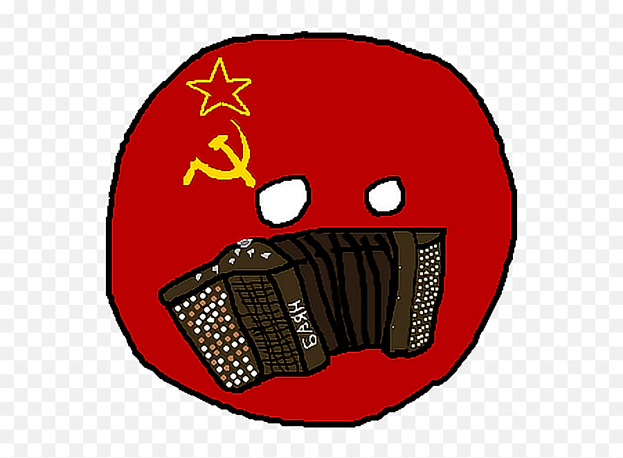 Sovietunionball Sovietball Countryballs Ussr Sovietuni - Clip Art Emoji,Soviet Union Emoji