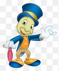 Cricket Clipart Grillo Cricket Grillo - Pinocchio Jiminy Cricket Emoji,Minnie Mouse Emoji Copy And Paste