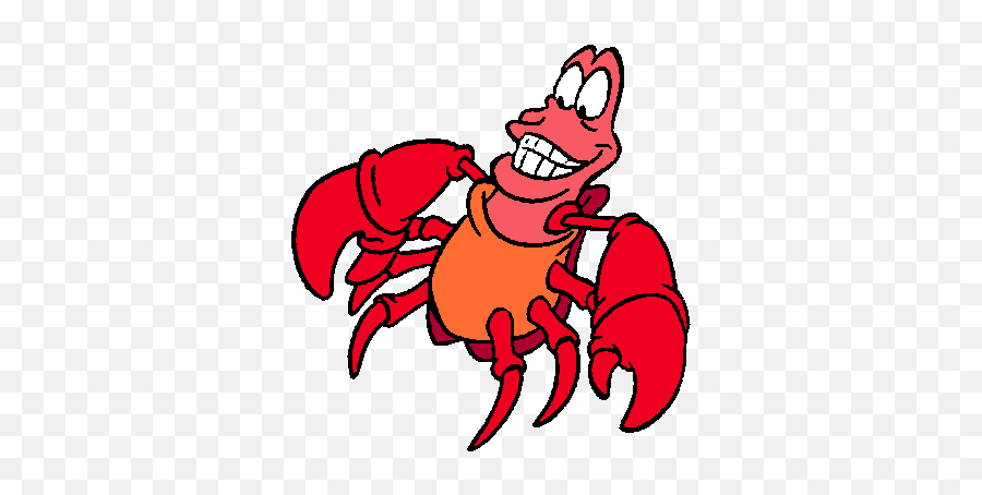 Picture - Sebastian The Crab Clip Art Emoji,Crab Emojis