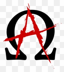 Symbol Of Christian Anarchism - Anarchy Emoji