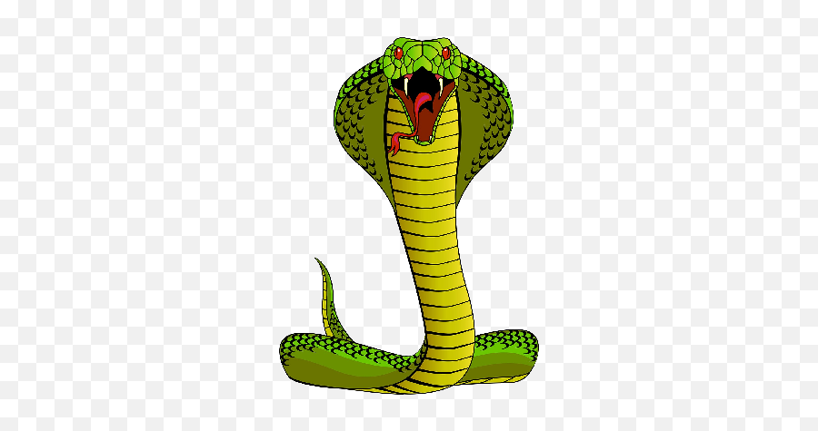 Transparent Background Long Snake Clipart - Cobra Clipart Emoji,Snake Emoji Png