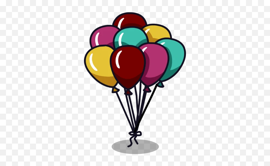 Balloon Bunch - Bunch Of 8 Balloons Emoji,Emojis Balloons