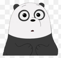 Ursossemcurso Bear Sad Panda Cute Soft - Cartoon Emoji
