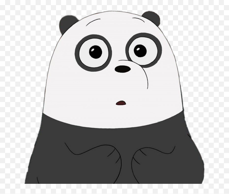 Ursossemcurso Bear Sad Panda Cute Soft - Cartoon Emoji,Sad Panda Emoji