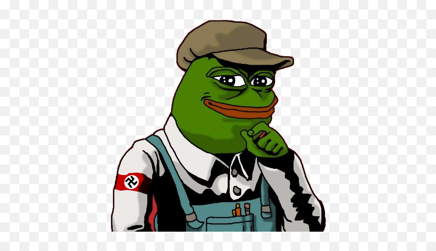 Nazi Pepe Transparent Png Clipart - Pepe Hitler Png Emoji,Nazi Emoticons