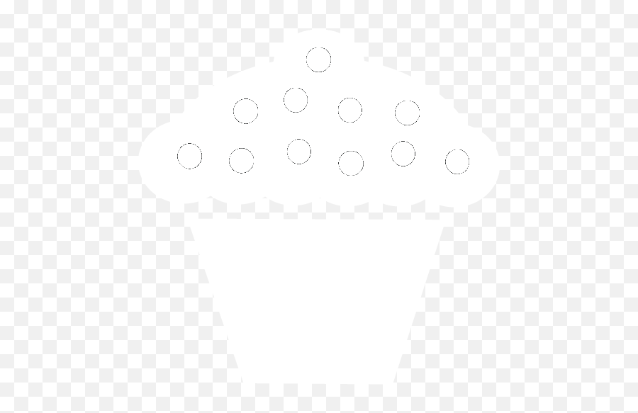 White Cupcake Icon - Free White Food Icons Ice Cream Icon Emoji,Cupcake Emoticon