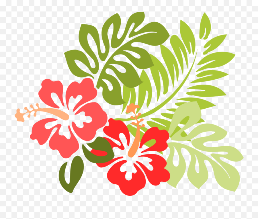 Hawaii Clipart Hawaiian Bbq Hawaii - Clip Art Hibiscus Emoji,Hawaiian Emojis