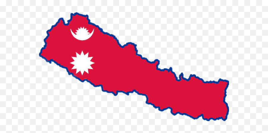 Nepal - Map Of Nepal Png Emoji,Nepal Emoji