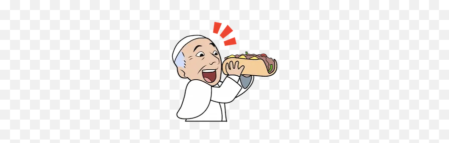 Popemoji Le Emoji Su Papa Francesco U2022 Rivista Studio - Sandwiches Emoji,Steak Emoji