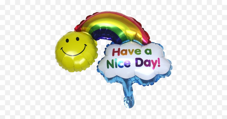 15 Inch Smiley Rainbow Balloon - Balloon Emoji,Mail Order Bride Emoji