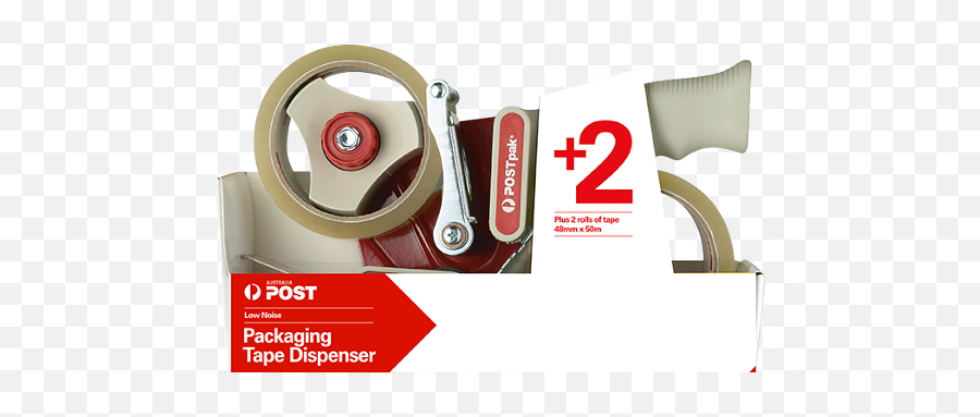 Packaging Tape Dispenser - Includes 2 Rolls Of Clear Tape 48mm X 50m Ta5 6 Pack Carton Packaging Tape Dispenser Emoji,Roll Safe Emoji