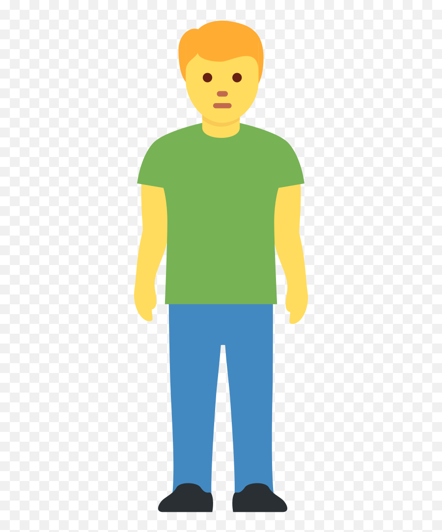 Twemoji12 1f9cd - Person Standing Emoji,Arm Emoji