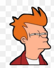 Fry Futurama - Not Sure If Meme Png Emoji,Fry Emoji