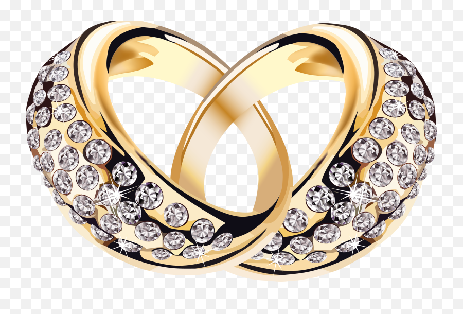 Jewelry Png Image - Gold Rings Png Emoji,Two Diamonds Emoji