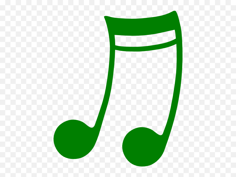 Song Note Transparent Png Clipart - Music Note Clipart Green Emoji,Music Notes Book Emoji