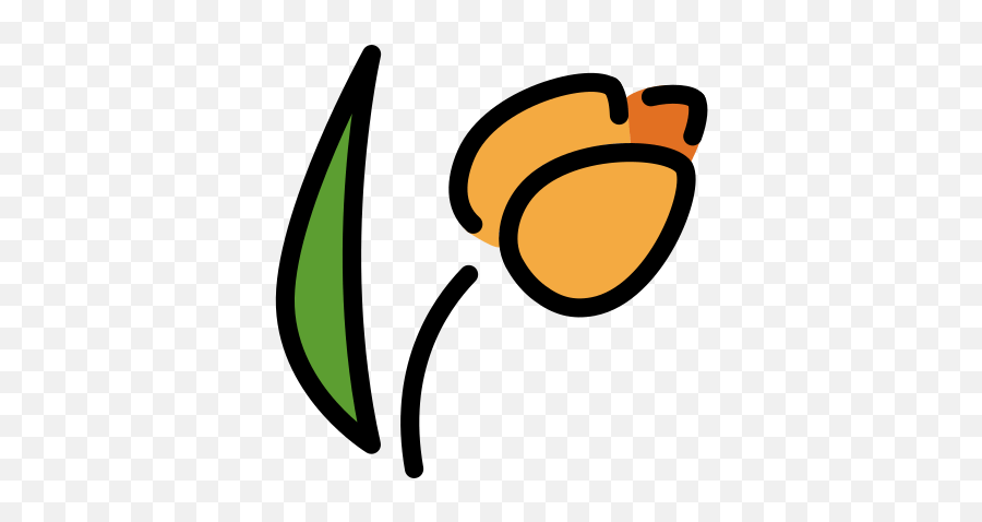 Tulip - Clip Art Emoji,Tulip Emoji