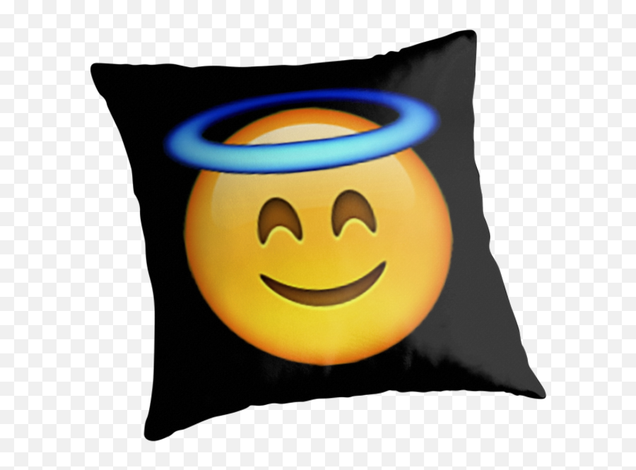 Angel Throw Pillows - Cushion Emoji,Throw Emoji