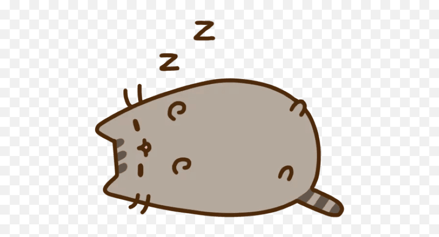 Cat Pusheen Stickers - Pusheen Sleep Emoji,Pusheen Cat Emoji
