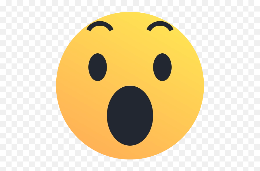 Png Amaze Emoji Emoticon Reaction - Emoji Surprise Icon,Suprised Emoticon
