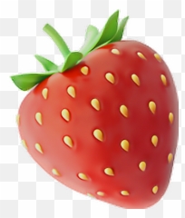 Strawberries Clipart Emoji Strawberries Emoji Transparent - Ios Strawberry Emoji Png,Fruit Emojis