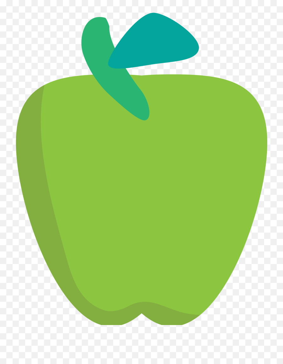 Emojione1 1f34f - Granny Smith Emoji,Apple Logo Emoji