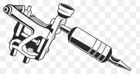Tattoo Machine Wall Decal Sticker - Vector Tattoo Machine Png Emoji,Emoji Tattoo Gun