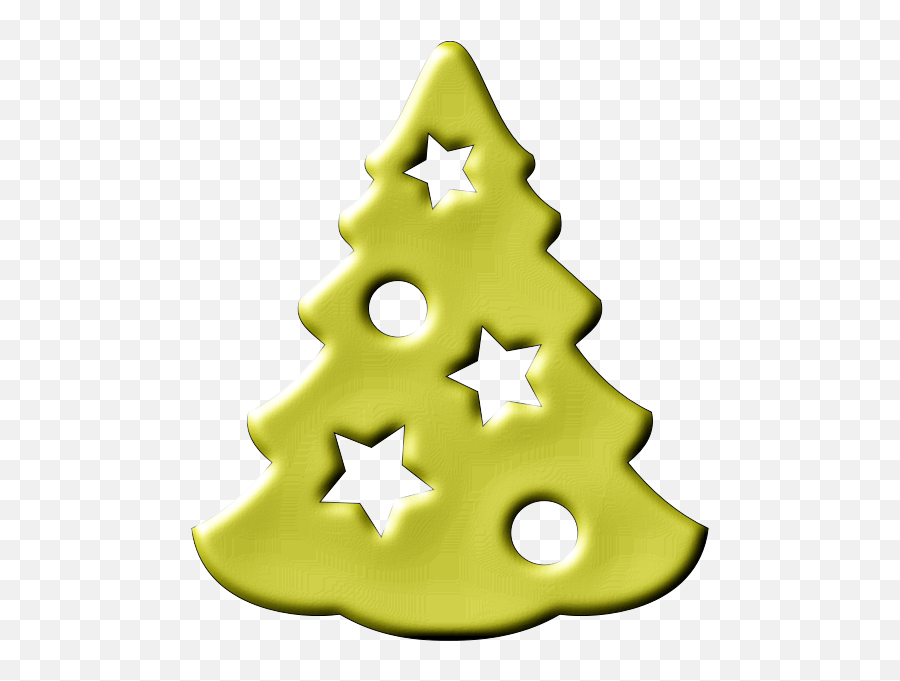 Christmas Tree Cookie - Christmas Tree Emoji,Christmas Stocking Emoji